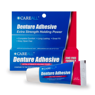 NEW WORLD IMPORTS CAREALL DENTURE ADHESIVECareALL Denture Adhesive, 0.85 oz (NBE Fixodent Original), 24/cs | Quantity - 1x CS