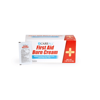 NEW WORLD IMPORTS CAREALL BURN CREAMCareAll First Aid Burn Cream Packet, 0.9g, 144/bx, 12 bx/cs | Quantity - 1x CS