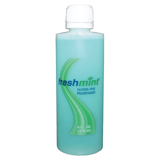 NEW WORLD IMPORTS FRESHMINT MOUTHWASH - Alcohol Free Mouthwash, 2 oz, 96/cs (Made in USA) (Please see document on Vendor Information Page for more details on proper use of this product) | Quantity - 1x CS