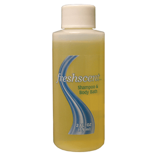 NEW WORLD IMPORTS FRESHSCENT SHAMPOOS & CONDITIONERS - Shampoo & Body Bath, 2 oz, 96/cs | Quantity - 1x CS