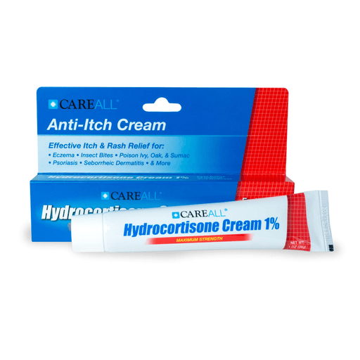 NEW WORLD IMPORTS CAREALL HYDROCORTISONE - Hydrocortisone Cream 1%, 1 oz, Compared to the Active Ingredients in Cortaid, 24/bx (Not Available for sale into Canada) | Quantity - 1x BX