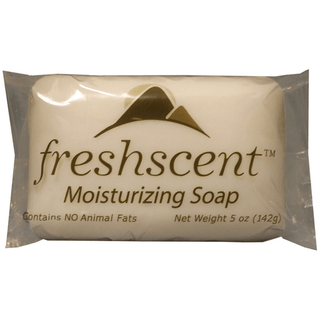 NEW WORLD IMPORTS FRESHSCENT SOAPS - Freshscent Moisturizing Soap, Vegetable Based, Individually Wrapped, 5 oz, 72/cs | Quantity - 1x CS