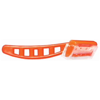 NEW WORLD IMPORTS RAZORS - Security Razor, Clear Cover, Orange Handle, 500/bx, 2 bx/cs (60 cs/plt) | Quantity - 1x CS