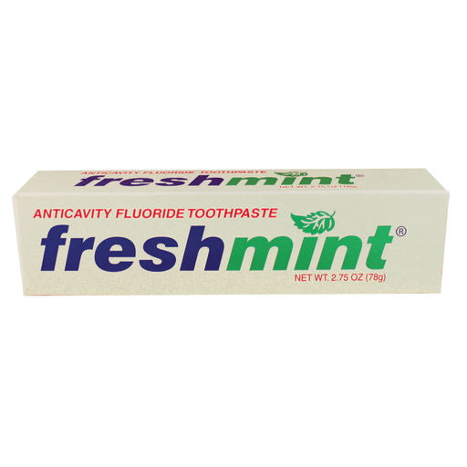NEW WORLD IMPORTS FRESHMINT FLUORIDE TOOTHPASTE - Anticavity Fluoride Toothpaste, 2.75 oz, Individually Boxed, 144/cs | Quantity - 1x CS
