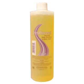 NEW WORLD IMPORTS FRESHSCENT SHAMPOOS & CONDITIONERSTearless Baby Shampoo & Body Wash, 16 oz, 12/cs (144 cs/plt) (Made in USA)  | Quantity - 1x CS