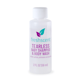 NEW WORLD IMPORTS FRESHSCENT SHAMPOOS & CONDITIONERSTearless Baby Shampoo & Body Wash, 2 oz, 96/cs (90 cs/plt) (Made in USA) | Quantity - 1x CS