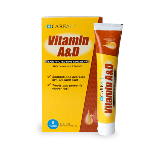 NEW WORLD IMPORTS CAREALL VITAMIN A&D OINTMENT - Vitamin A&D Ointment, 4 oz, 72/cs | Quantity - 1x CS
