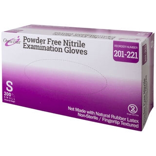 OMNI INTERNATIONAL OMNITRUST NITRILE POWDER FREE EXAMINATION GLOVEExam Glove, Nitrile, Small, Textured Fingers, Blue, Powder Free (PF), 200/bx, 10 bx/cs (50 cs/plt) (See additional pricing for drop ship orders less than 1,000 cs) | Quantity - 1x CS