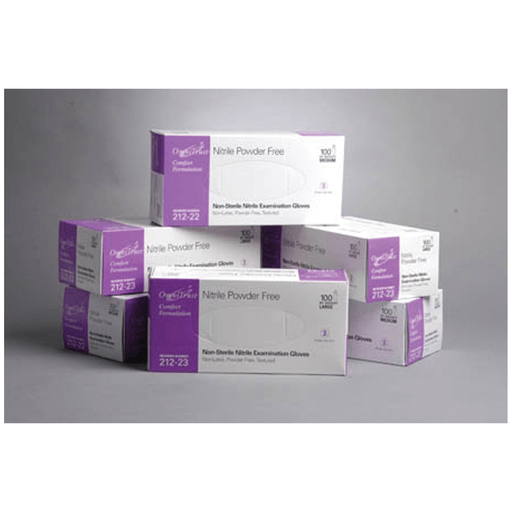 OMNI INTERNATIONAL OMNITRUST NITRILE POWDER FREE EXAMINATION GLOVE - Exam Glove, Nitrile, 5.0g, Small, Power Free (PF), Black, 100/bx, 10bx/cs (See additional pricing for drop ship orders less than 1,000 cs) | Quantity - 1x CS