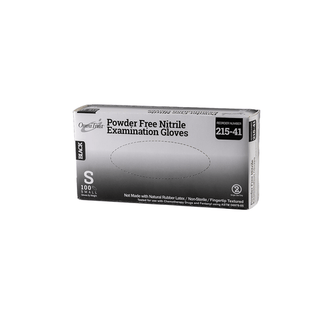 OMNI INTERNATIONAL OMNITRUST NITRILE POWDER FREE EXAMINATION GLOVEExam Glove, Nitrile, 5.0g, Small, Power Free (PF), Black, 100/bx, 10bx/cs (See additional pricing for drop ship orders less than 1,000 cs) | Quantity - 1x CS