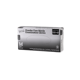 OMNI INTERNATIONAL OMNITRUST NITRILE POWDER FREE EXAMINATION GLOVEExam Glove, Nitrile, 5.0g, Medium, Power Free (PF), Black, 100/bx, 10bx/cs (See additional pricing for drop ship orders less than 1,000 cs) | Quantity - 1x CS