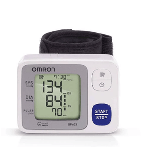 OMRON 3 SERIES WRIST HOME BLOOD PRESSURE MONITOR - Wrist Blood Pressure Monitor, 60-Reading Memory with Irregular Heartbeat Detection, Wireless,10/cs (old BP629N) (US Only) | Quantity - 1x CS