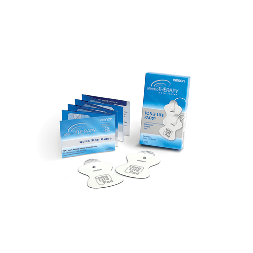 OMRON electroTHERAPY PAIN RELIEF SYSTEM - Accessories: Long-Life Pads, No Mess, Self-Adhesive, Pre-Gelled (One person use only), 2 pkg, 48/cs (US Only) | Quantity - 1x CS