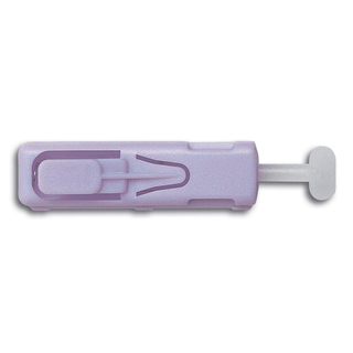 OWEN MUMFORD UNISTIK SINGLE-USE CAPILLARY BLOOD SAMPLING DEVICES - Lancet, Comfort/ Low Flow, 28G, 1.8mm Penetration Depth, Purple, 200/bx | Quantity - 1x BX