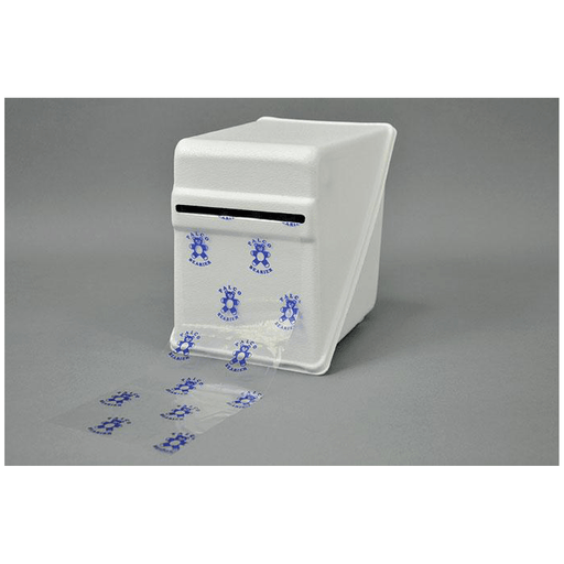 PALMERO BARRIER FILMBarrier Film Dispenser, 7  L x 5- W x 7 H, White Polystyrene (Fits 4 x 6 Film) (US SALES ONLY) | Quantity - 1x EA