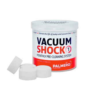 PALMERO VACUUM SHOCK EVACUATION SYSTEM CLEANER - Vacuum Shock, 6 tablets/jr (US SALES ONLY) | Quantity - 1x JR