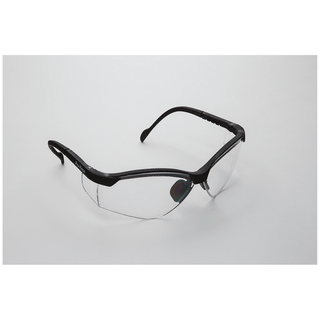 PALMERO PROVISION SEE-BREEZ EYEWEAR - Safety Glasses, Black Frame/Clear Lens. Universal Size, 12/cs (US SALES ONLY) | Quantity - 1x CS