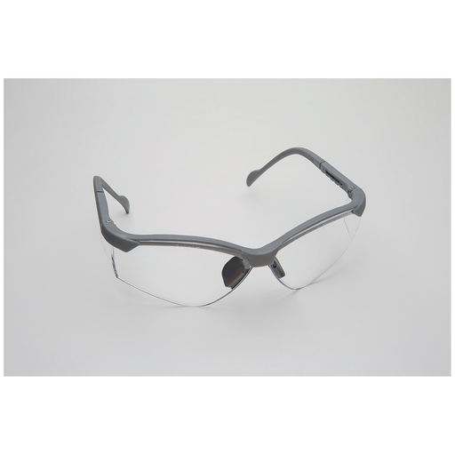 PALMERO PROVISION SEE-BREEZ EYEWEAR - Safety Glasses, Platinum Frame/Clear Lens. Universal Size, 12/cs (US SALES ONLY) | Quantity - 1x CS