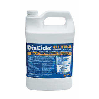 PALMERO DISCIDE ULTRA SURFACE DISINFECTANT - DisCide Ultra Towelettes, 10  x 10, 60ct/can, 12can/cs (30 cs/plt) (US SALES ONLY) | Quantity - 1x CS