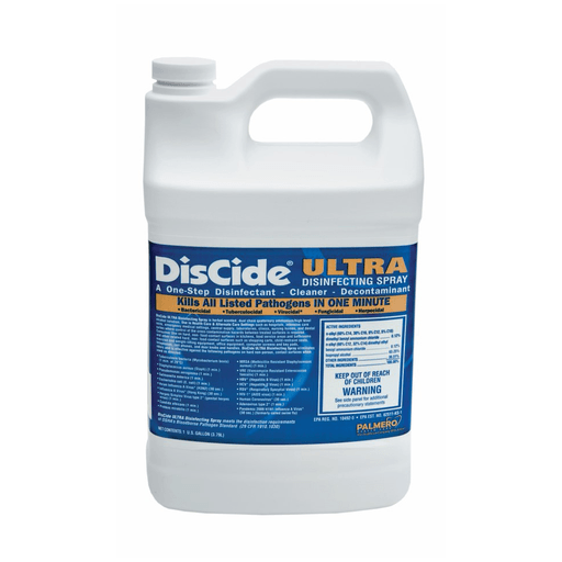 PALMERO DISCIDE ULTRA SURFACE DISINFECTANTDiscide Ultra Bulk Refill, Gallon, 4/cs (US SALES ONLY) | Quantity - 1x CS