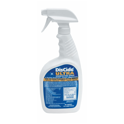 PALMERO DISCIDE ULTRA SURFACE DISINFECTANTDiscide Ultra Quart Sprayer, 12/cs (US SALES ONLY) | Quantity - 1x CS