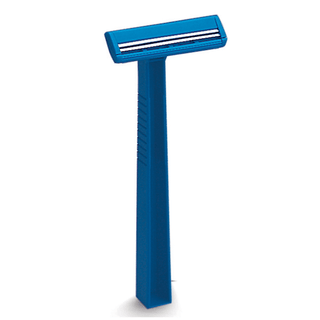 ACCUTEC PERSONNA FACE RAZOR - Standard Weight Fixed Head Razor, Twin Blade, 10/bg, 5 bg/ct, 10 ct/cs | Quantity - 1x CS