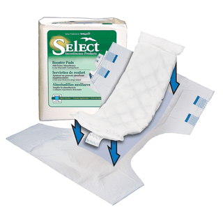 PRINCIPLE BUSINESS SELECT BOOSTER PAD - Booster Pad, 12" x 4", Capacity 6.7 fl oz, 25/bg, 8 bg/cs (US Only)  | Quantity - 1x CS