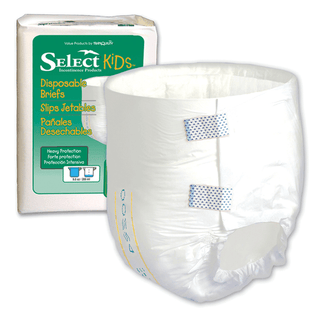 PRINCIPLE BUSINESS SELECT DISPOSABLE BRIEFS - Brief, X-Large, 56"-64" W/H, Capacity 23.0 fl oz, Beige, 8/bg, 8 bg/cs  (To Be DISCONTINUED) | Quantity - 1x CS