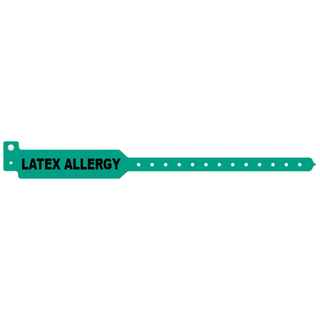 MEDICAL ID SOLUTIONS TRI-LAMINATE ALERT WRISTBANDS - Wristband, Adult/ Pediatric, Tri-Laminate, DNR, Blue, 500/bx | Quantity - 1x BX