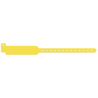 MEDICAL ID SOLUTIONS 12" TRI-LAMINATE WRISTBAND - WRITE-ON - Wristband, Adult, Write-On Tri-Laminate, White, 500/bx | Quantity - 1x BX