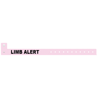 MEDICAL ID SOLUTIONS TRI-LAMINATE ALERT WRISTBANDS - Wristband, Adult/ Pediatric, Tri-Laminate, DNR, Blue, 500/bx | Quantity - 1x BX