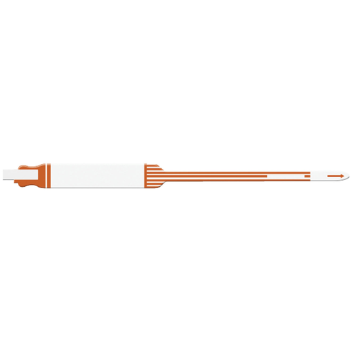 MEDICAL ID SOLUTIONS 12" TRI-LAMINATE WRISTBAND - IMPRINTER - Wristband, Adult, Imprinter Tri-Laminate, Custom Printed, White, 500/bx | Quantity - 1x BX