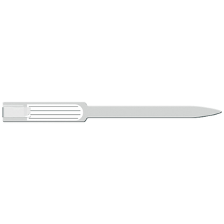 MEDICAL ID SOLUTIONS 10" SELF ADHESION INSERT WRISTBANDS - SOFT VINYL - Wristband, Adult/ Pediatric, Insert, Self Adhesion, Soft Vinyl, Clear, 250/bx | Quantity - 1x BX