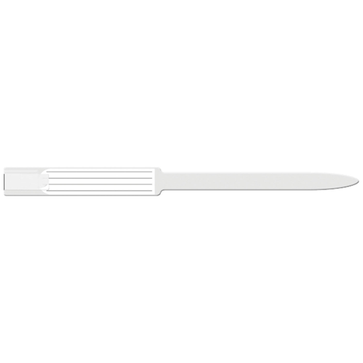 MEDICAL ID SOLUTIONS 12" SELF ADHESION INSERT WRISTBANDS - SOFT VINYL - Wristband, Adult, Insert, Self Adhesion, Soft Vinyl, Clear, 250/bx | Quantity - 1x BX