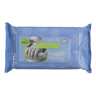 PDI NICE-N-CLEAN BABY WIPES - Baby Wipes (Scented), Solo, 7" x 8", 80/pk, 12 pk/cs (60 cs/plt) (US Only) (Products cannot be sold on Amazon.com or any other 3rd party site) | Quantity - 1x CS