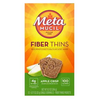 P&G DISTRIBUTING METAMUCIL PSYLLIUM FIBER - Metamucil Psyllium Fiber, Wafer, Apple Crisp, 12/bx, 4bx/cs | Quantity - 1x CS