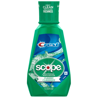 P&G DISTRIBUTING SCOPE-CREST RINSE - Scope Mouthwash, Classic Original Mint, 1 lt, 6/cs  | Quantity - 1x CS