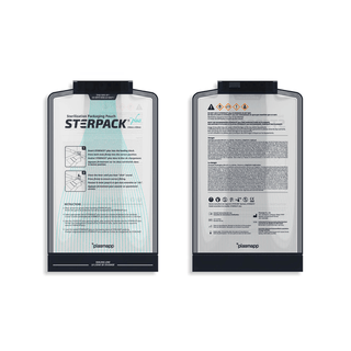 PLASMAPP STERNLINK STERILIZER & ACCESSORIESSTERPACK(TM) Plus Cassette, Sterilant: Hydrogen Peroxide Pouch Type, Pre-packaged Sealed STERPACK Plus, 30/bx, 8bx/cs (Item is Short Dated; Non-Returnable) | Quantity - 1x CS