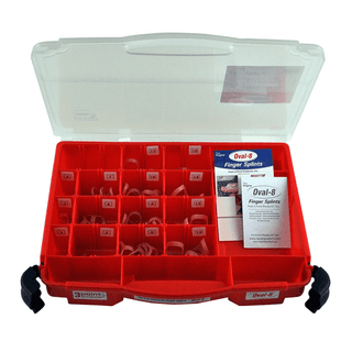 3 POINT PRODUCTS OVAL-8 FINGER SPLINTS - Oval-8 Kit Includes: 44 Splints in Sizes 2 to 15 (080766) (Not to be sold on any third party online store or site, such as Amazon, Walmart, etc) | Quantity - 1x EA
