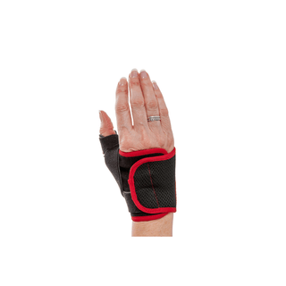 3 POINT PRODUCTS DESIGN LINE THUMB SPLINT - Design Line Thumb Splint, Left, Medium, Red Trim, Latex Free (Not to be sold on any third party online store or site, such as Amazon, Walmart, etc) | Quantity - 1x EA