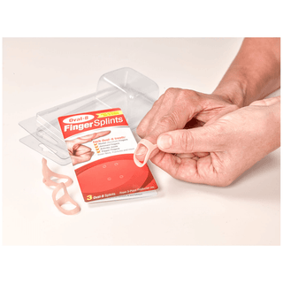 3 POINT PRODUCTS OVAL-8 FINGER SPLINTS - Oval-8 Finger Splint, Graduated Set of 3/Retail Pack - Sizes 8, 9, 10 (090732) (Not to be sold on any third party online store or site, such as Amazon, Walmart, etc) | Quantity - 1x PK