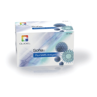 QUIDEL SOFIA INFLUENZA KITSSofia 2 Flu A/B + SARS CoV-2 Antigen Nasal Swab, 25 tests/kit (40 kt/plt) (Short-Dated, Minimum Expiry Lead is 90 Days) (Continental US Onlyincluding Alaska & Hawaii) | Quantity - 1x KT