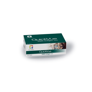 QUIDEL QUICKVUE SARS ANTIGEN TESTQuickVue SARS Antigen Dipstick, 25 tests/kit (450 kt/plt) (Continental US Onlyincluding Alaska & Hawaii) (Minimum Expiry Lead is 60 days) (Non-returnable; Non-refundable) | Quantity - 1x KT