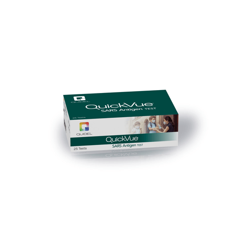 QUIDEL QUICKVUE SARS ANTIGEN TESTQuickVue SARS Antigen Dipstick, 25 tests/kit (450 kt/plt) (Continental US Onlyincluding Alaska & Hawaii) (Minimum Expiry Lead is 60 days) (Non-returnable; Non-refundable) | Quantity - 1x KT