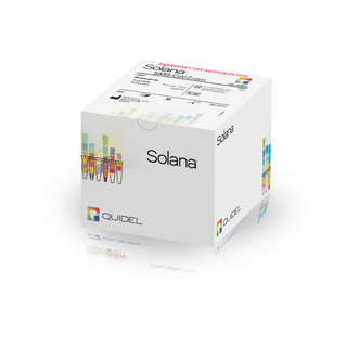 QUIDEL SOLANA TEST KITS - Solana SARS-CoV-2 Assay, Lyophilized, 48/kt (Refrigeration Required; Non-Returnable) (Continental US Only - including Alaska & Hawaii) (DROP SHIP ONLY)  | Quantity - 1x KT