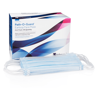 RICHMOND PATH-O-GUARD EARLOOP FACE MASK - Level III Anti-Fluid Earloop Face Mask, Blue, 50/bx, 6 bx/cs    | Quantity - 1x CS