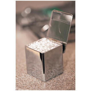 RICHMOND PELLET DISPENSERS#3 Tiltop Pellet Dispenser, Chrome with Size 3 Pellets | Quantity - 1x EA