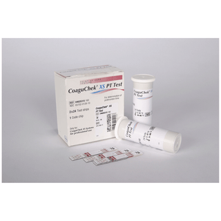 ROCHE COAGUCHEK XS PRODUCTS - CoaguChek XS PT Test Strips, CLIA Waived, 48/bx (Professional Use Only) (Continental US Only) | Quantity - 1x BX