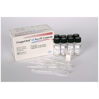 ROCHE COAGUCHEK XS PLUS PRODUCTS - CoaguChek XS Plus Quality Controls, 4 Vials Level 1, 4 Vials Level 2 (Ships on ice) (Expiry Lead Time 45 Days; Short-Dated; Non-Returnable) (Continental US Only) | Quantity - 1x EA