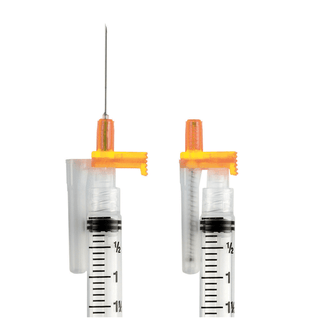 RETRACTABLE PATIENT SAFE GENERAL PURPOSE SYRINGE - General Purpose Syringe, 3ml, Individual Pack, Luer Lock Tip, Luer Guard Safety, 100/bx, 8 bx/cs (To Be DISCONTINUED) | Quantity - 1x CS